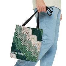 Load image into Gallery viewer, 6-Day Viral Crochet Blanket Tote Bag (AOP) by Betty McKnit