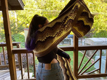 Load image into Gallery viewer, Betty's Sideways Pocket Shawl - Crochet Pattern by Betty McKnit