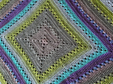 Load image into Gallery viewer, 6-Day Granny Square, Great Granny, and Great Granddaddy Blanket Crochet Pattern Bundle by Betty McKnit
