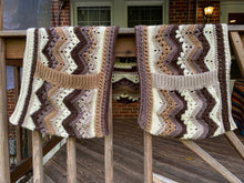 Load image into Gallery viewer, Betty's Sideways Pocket Shawl - Crochet Pattern by Betty McKnit