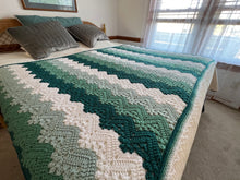 Load image into Gallery viewer, 6-Day Viral Blanket (Adult)- Crochet Pattern by Betty McKnit