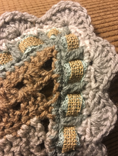 Load image into Gallery viewer, 6-Day Mushroom Risotto Baby Blanket - Crochet Pattern by Betty McKnit
