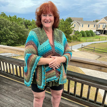 Load image into Gallery viewer, 6-Day Star Shawl Crochet Pattern by Betty McKnit