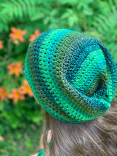 Load image into Gallery viewer, Invisible Woman Hat - Crochet Pattern by Betty McKnit