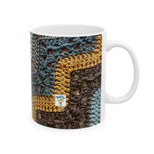 Load image into Gallery viewer, 6-Day Man Blanket Crochet Ceramic Mugs (11oz\15oz)

