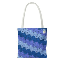 Load image into Gallery viewer, 6-Day Snowflake Blanket Tote by Betty McKnit
