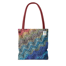Load image into Gallery viewer, 6-Day Chunky Throw Tote by Betty McKnit - AOP Tote Bag
