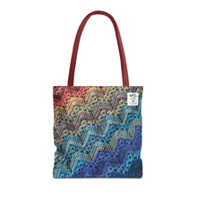 Load image into Gallery viewer, 6-Day Chunky Throw Tote by Betty McKnit - AOP Tote Bag
