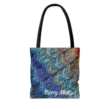 Load image into Gallery viewer, 6-Day Chunky Throw Tote by Betty McKnit - AOP Tote Bag
