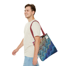 Load image into Gallery viewer, 6-Day Chunky Throw Tote by Betty McKnit - AOP Tote Bag
