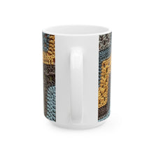 Load image into Gallery viewer, 6-Day Man Blanket Crochet Ceramic Mugs (11oz\15oz)
