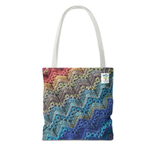 Load image into Gallery viewer, 6-Day Chunky Throw Tote by Betty McKnit - AOP Tote Bag
