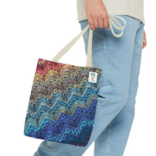 Load image into Gallery viewer, 6-Day Chunky Throw Tote by Betty McKnit - AOP Tote Bag
