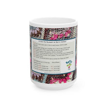 Load image into Gallery viewer, 6-Day Kid Blanket Shorthand Card Ceramic Mug by Betty McKnit (11oz\15oz
