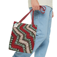 Load image into Gallery viewer, 6-Day Holiday Crochet Tote Bag
