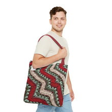 Load image into Gallery viewer, 6-Day Holiday Crochet Tote Bag
