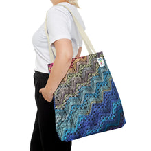 Load image into Gallery viewer, 6-Day Chunky Throw Tote by Betty McKnit - AOP Tote Bag
