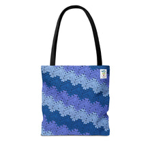 Load image into Gallery viewer, 6-Day Snowflake Blanket Tote by Betty McKnit
