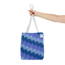 Load image into Gallery viewer, 6-Day Snowflake Blanket Tote by Betty McKnit

