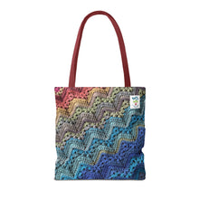 Load image into Gallery viewer, 6-Day Chunky Throw Tote by Betty McKnit - AOP Tote Bag
