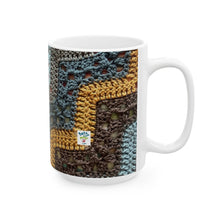 Load image into Gallery viewer, 6-Day Man Blanket Crochet Ceramic Mugs (11oz\15oz)
