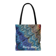 Load image into Gallery viewer, 6-Day Chunky Throw Tote by Betty McKnit - AOP Tote Bag
