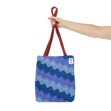 Load image into Gallery viewer, 6-Day Snowflake Blanket Tote by Betty McKnit
