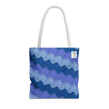 Load image into Gallery viewer, 6-Day Snowflake Blanket Tote by Betty McKnit

