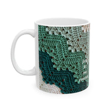 Load image into Gallery viewer, Crochet Lover's Mug, Just Let Me Crochet, Gift for Crafters, Cozy Coffee Cup, Tea Lovers, Handmade Mug, Yarn Enthusiast
