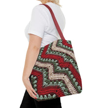 Load image into Gallery viewer, 6-Day Holiday Crochet Tote Bag
