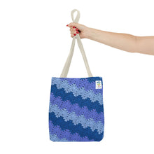 Load image into Gallery viewer, 6-Day Snowflake Blanket Tote by Betty McKnit
