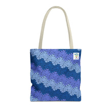 Load image into Gallery viewer, 6-Day Snowflake Blanket Tote by Betty McKnit
