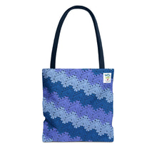 Load image into Gallery viewer, 6-Day Snowflake Blanket Tote by Betty McKnit

