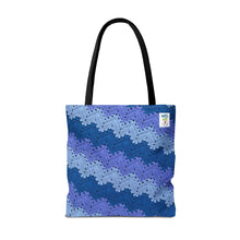 Load image into Gallery viewer, 6-Day Snowflake Blanket Tote by Betty McKnit
