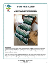 Load image into Gallery viewer, ULTIMATE 6-Day Blanket Bundle - Classic Crochet Patterns by Betty McKnit
