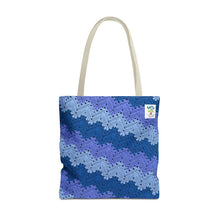 Load image into Gallery viewer, 6-Day Snowflake Blanket Tote by Betty McKnit
