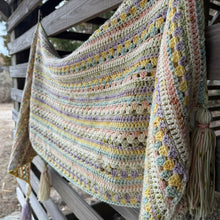 Load image into Gallery viewer, 6-Day Aloka Peace Meditation Wrap - Crochet Pattern Digital Download
