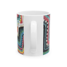 Load image into Gallery viewer, 6-Day Superstar Bright Crochet Ceramic Mugs 11oz\15oz

