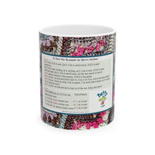 Load image into Gallery viewer, 6-Day Kid Blanket Shorthand Card Ceramic Mug by Betty McKnit (11oz\15oz
