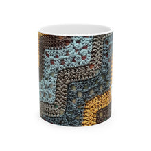 Load image into Gallery viewer, 6-Day Man Blanket Crochet Ceramic Mugs (11oz\15oz)
