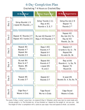 Load image into Gallery viewer, The 6-Day Star Blanket Planner Your Companion Guide to a 6-Day Star Blanket Masterpiece - SIGNED COPY
