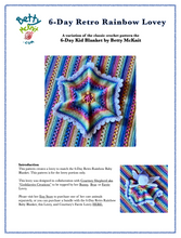 Load image into Gallery viewer, 6-Day Crochet Rainbow-Inspired Bundle - Crochet Patterns by Betty McKnit
