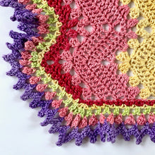 Load image into Gallery viewer, 6-Day Baby Girl Blanket - Crochet Pattern by Betty McKnit
