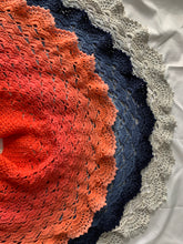 Load image into Gallery viewer, Half Moon Goddess Crochet Shawlette - Crochet Pattern by Betty McKnit
