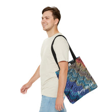 Load image into Gallery viewer, 6-Day Chunky Throw Tote by Betty McKnit - AOP Tote Bag
