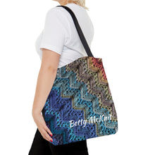 Load image into Gallery viewer, 6-Day Chunky Throw Tote by Betty McKnit - AOP Tote Bag
