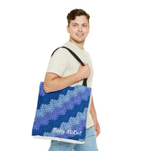 Load image into Gallery viewer, 6-Day Snowflake Blanket Tote by Betty McKnit
