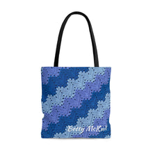Load image into Gallery viewer, 6-Day Snowflake Blanket Tote by Betty McKnit
