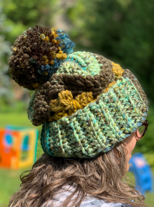 6-Day Kid Blanket Inspired Hat - Crochet Pattern by Betty McKnit