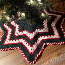 Load image into Gallery viewer, 6-Day Holiday Tree Skirt Bundle - Crochet Patterns by Betty McKnit
